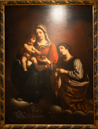 Madonna con Bambino e Santa Lucia di Cesare Gennari